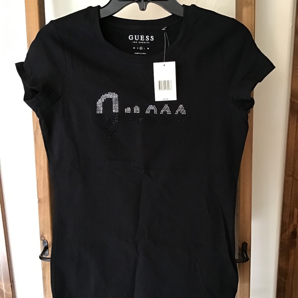 NWT Guess rhinestone tshirt